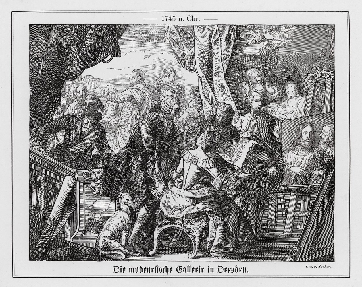 A galeria de moda de Dresden de Emil Eugen Sachsse