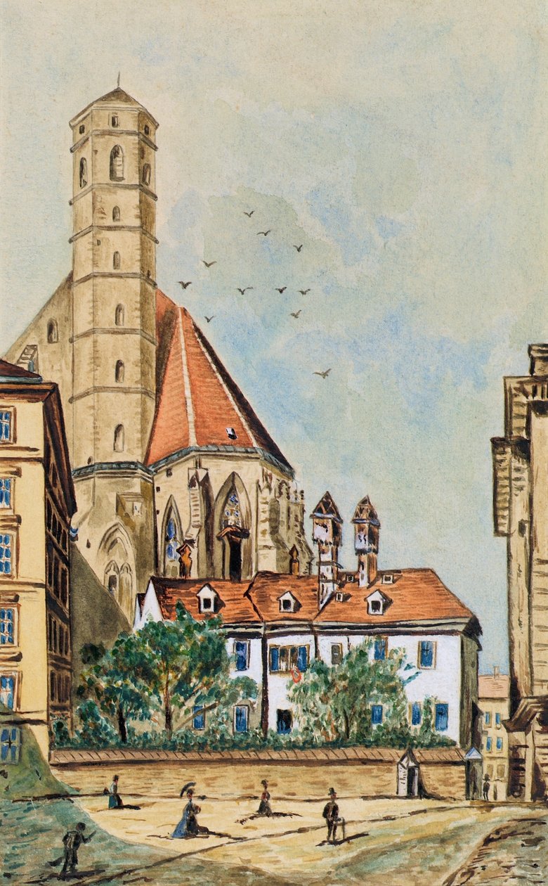 A Igreja Minorita em Viena de Emil Hütter