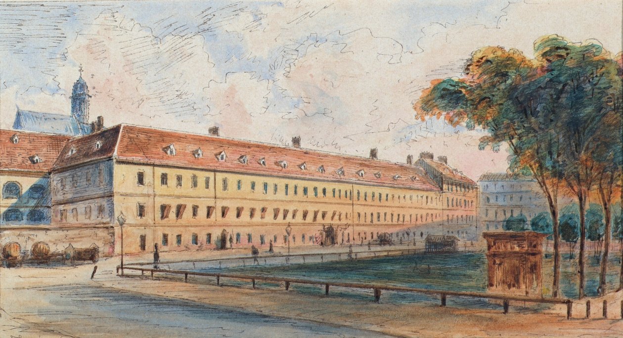 A caserna de Salzgries de Emil Hütter