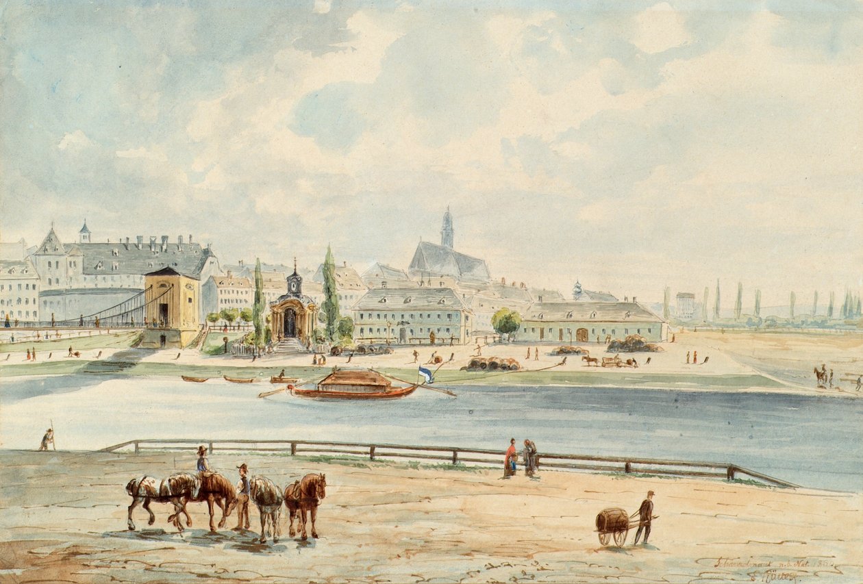 O Schanzelmaut em Viena de Emil Hütter