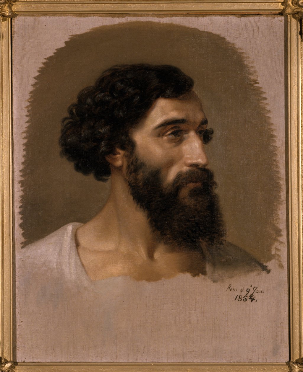 Chefe de um romano, 1854 de Emil Jacobs