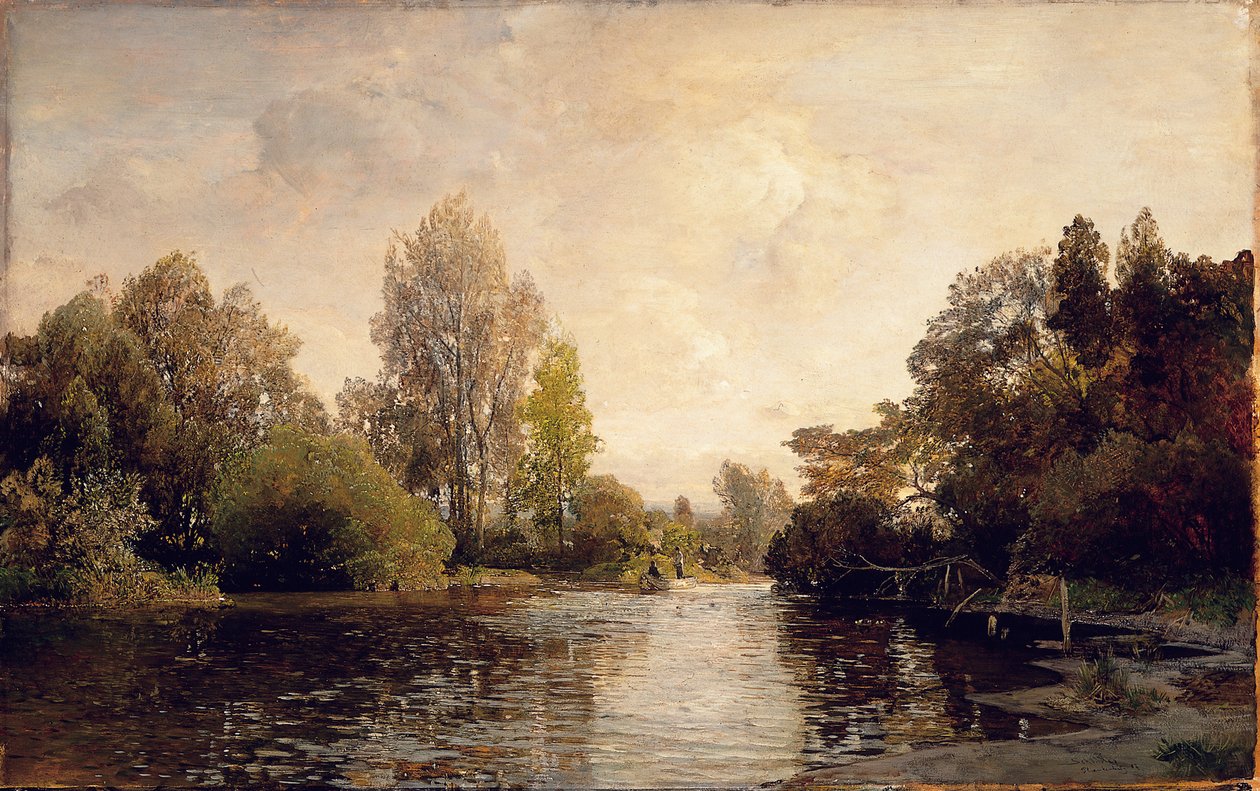 Uma vista de Plankenberg de Emil Jakob Schindler