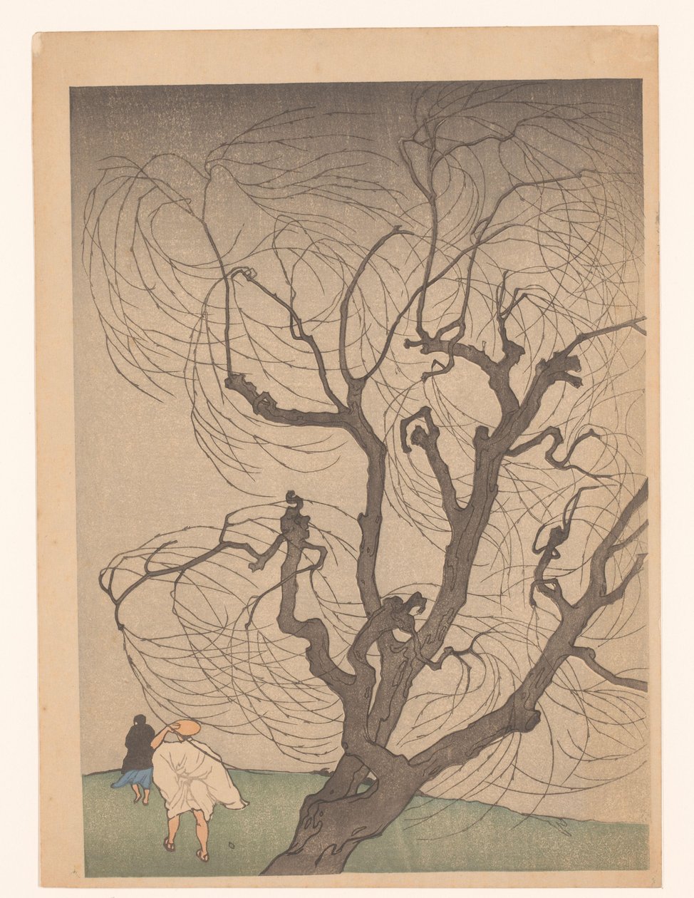 Árvore ao vento
Ein Windstoss de Emil Orlik