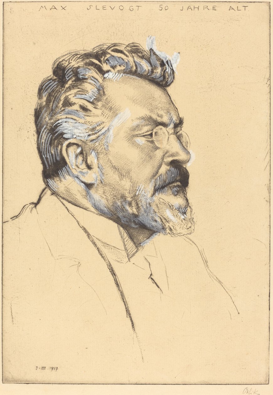 Max Slevogt de Emil Orlik