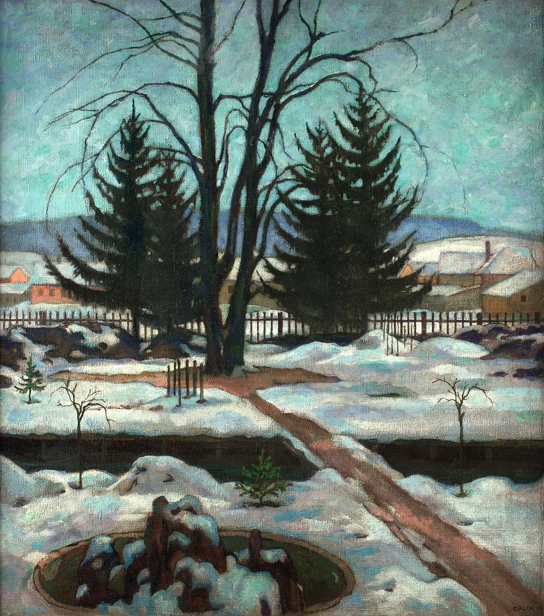 Inverno de Emil Orlik