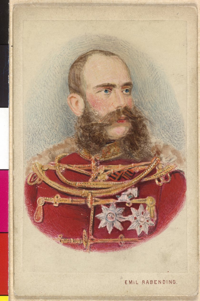 Imperador da Áustria Franz Joseph I de Emil Rabending
