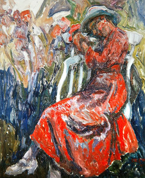 Retrato de uma Senhora de Emil Zoir