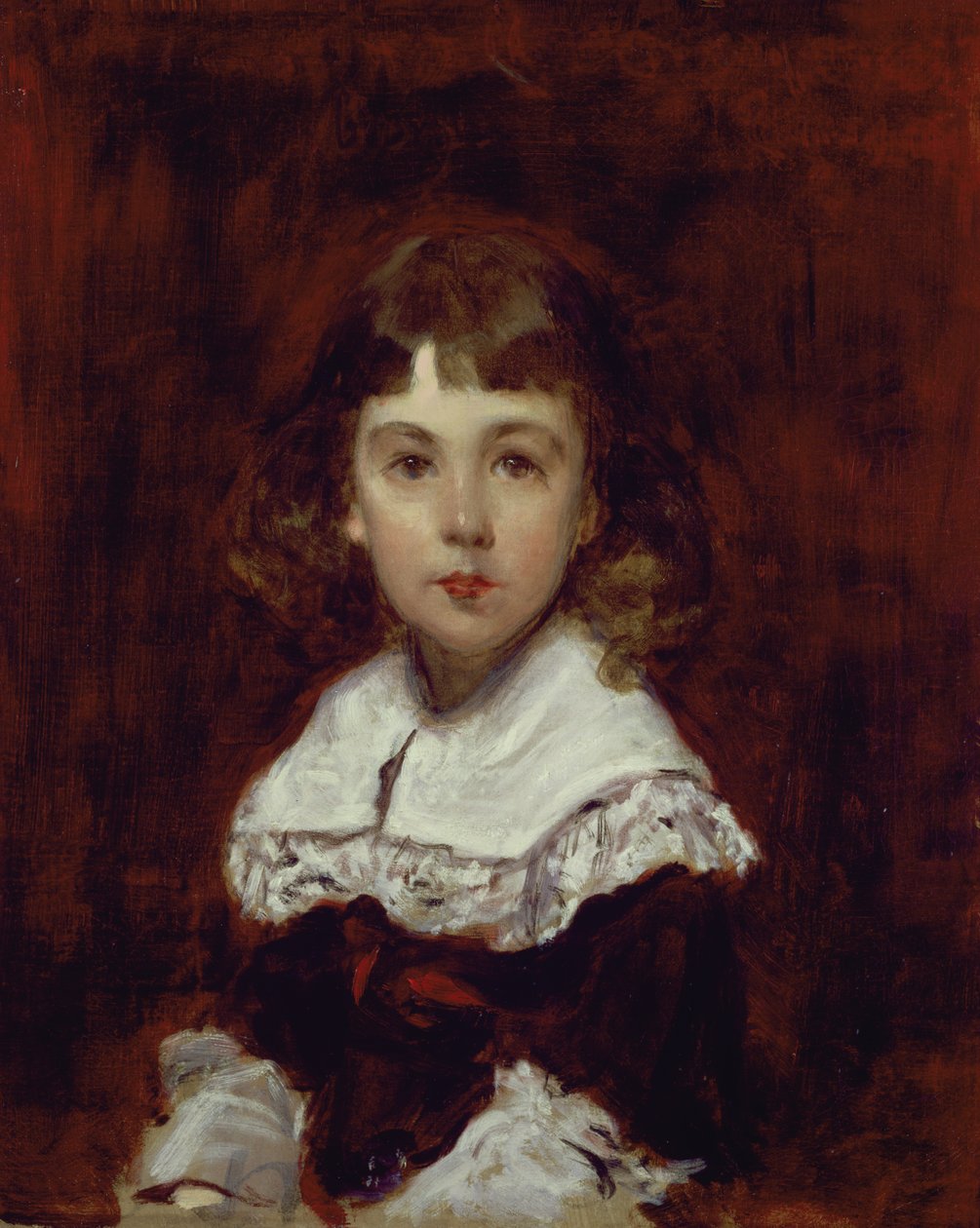 Retrato de Georges Claretie, filho do compositor Jules Claretie (1840-1913) de Charles Emile Auguste Carolus Duran
