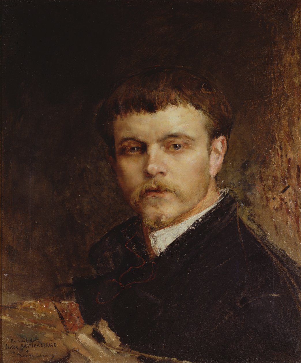 Auto-retrato do artista como jovem de Emile Bastien Lepage