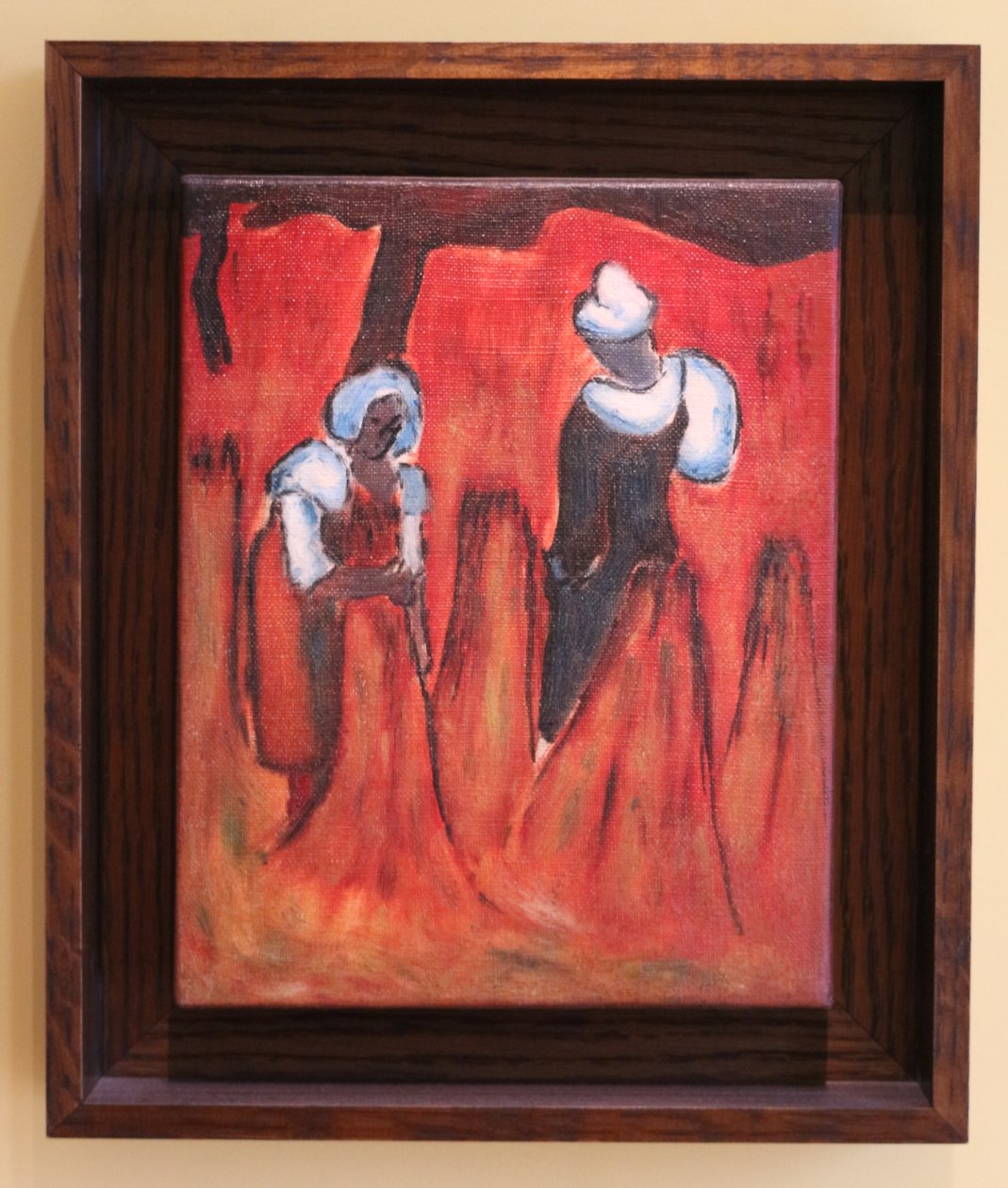 Estudo para o trigo preto de Emile Bernard