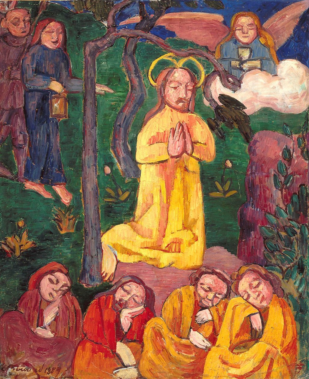 Christn amarelo de Emile Bernard