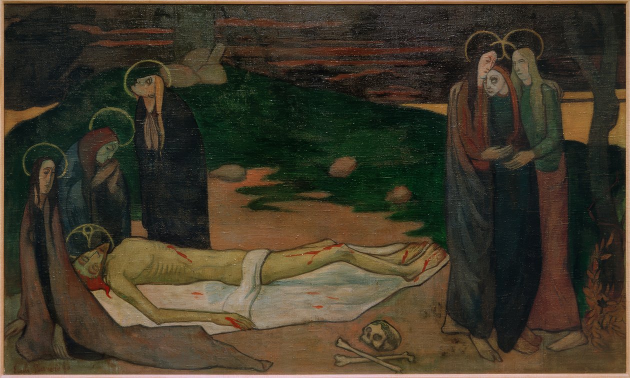 Lamentação de Cristo de Emile Bernard