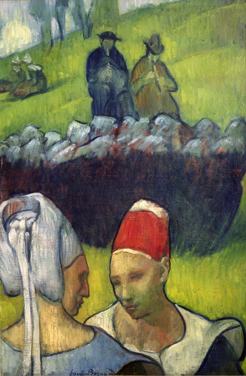 Mulheres bretãs de Emile Bernard
