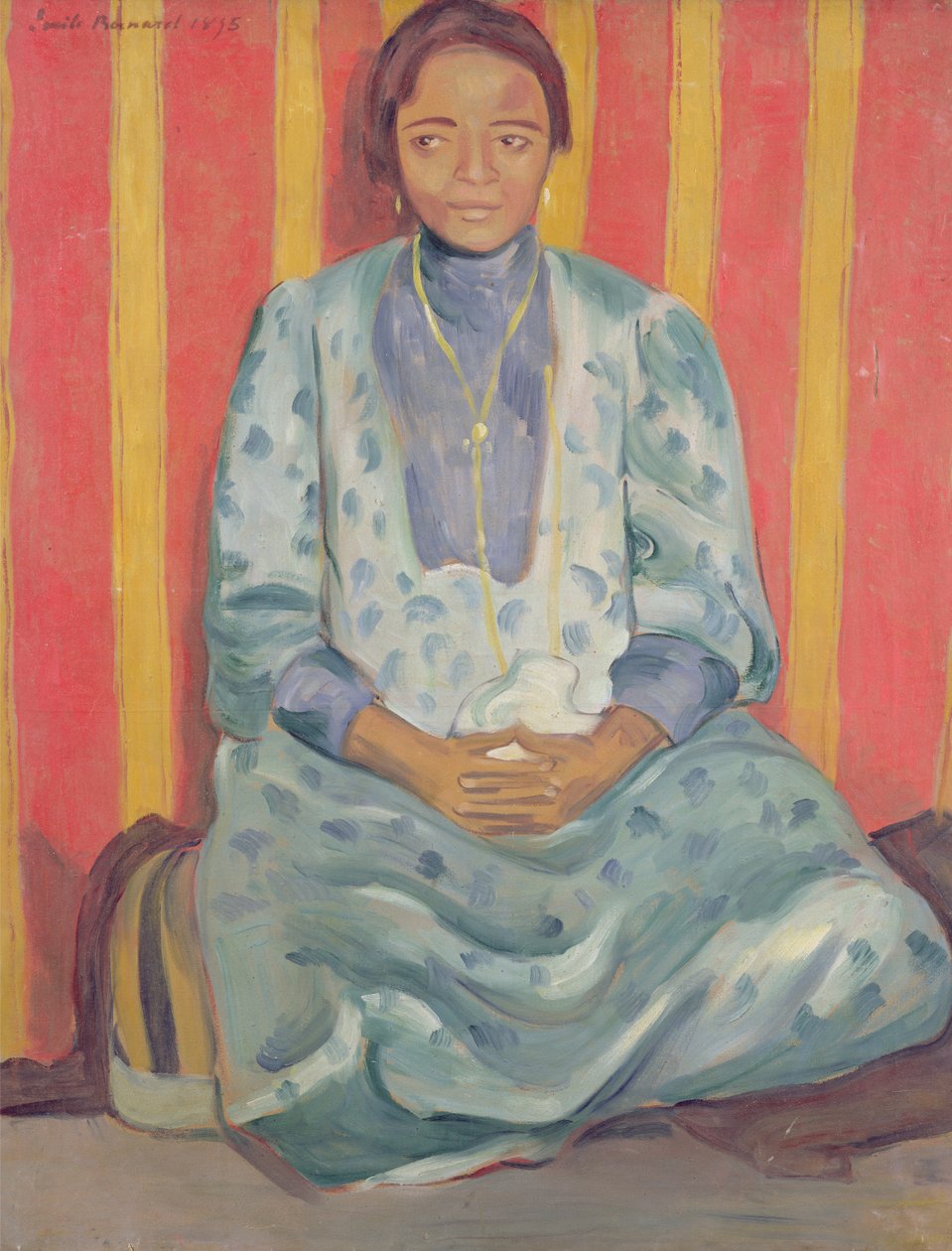 Estudo de uma mulher mulata, 1895 de Emile Bernard