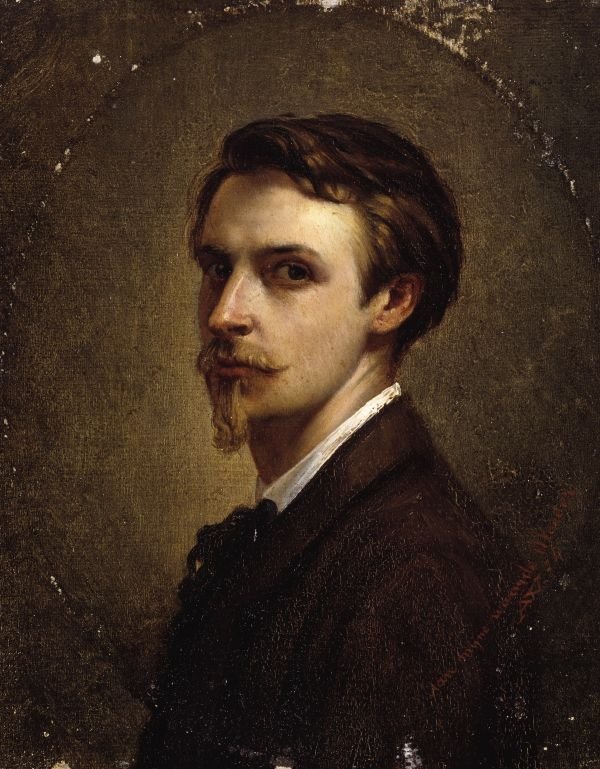 Auto-retrato de Emile Claus