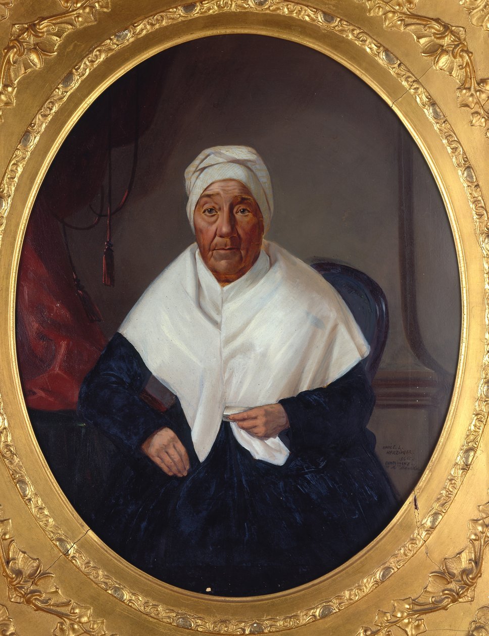 Retrato de Mme. Elizabeth Barada Ortes de Emile Herzinger