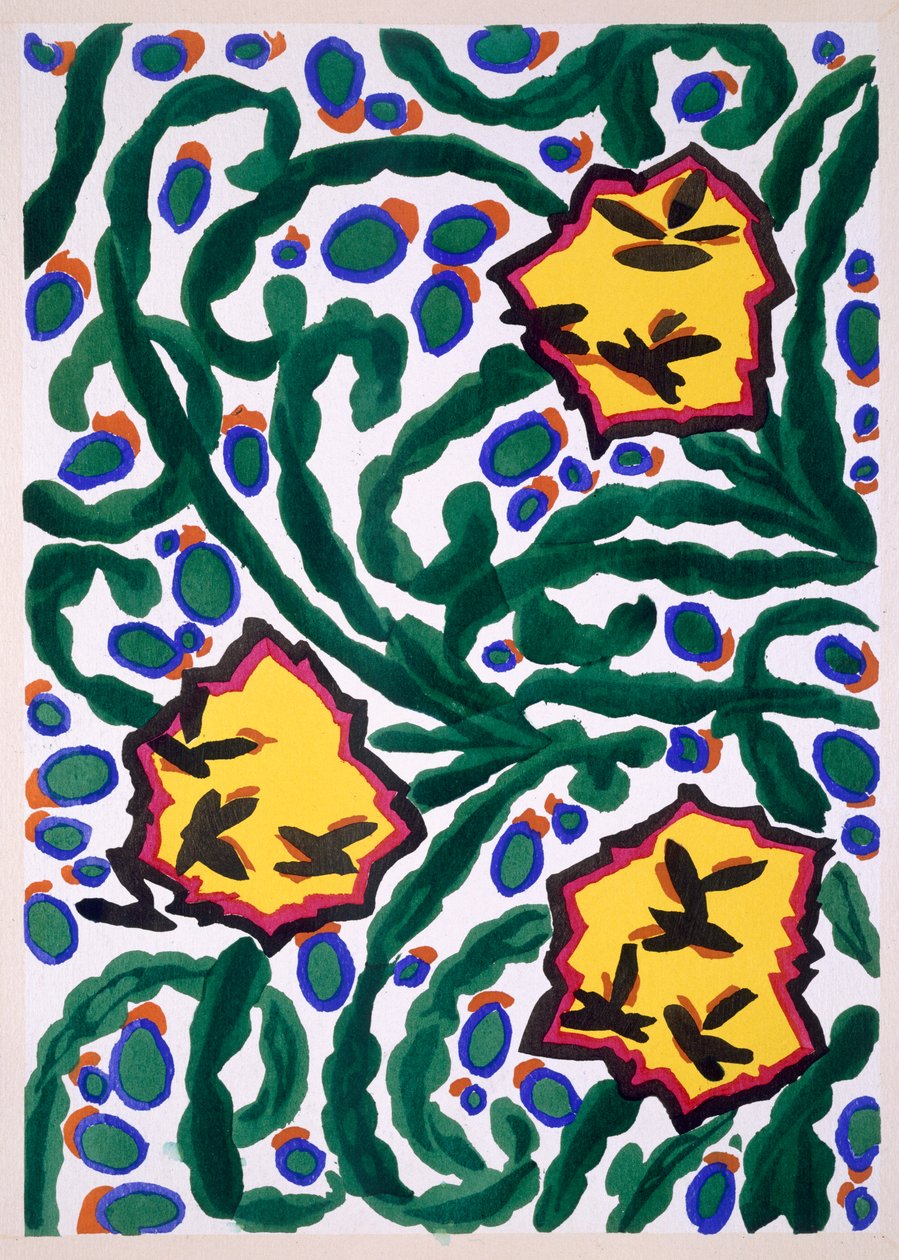 Floreal, Novos Desenhos e Cores, c.1925 (cor litho) de Émile Allain Séguy