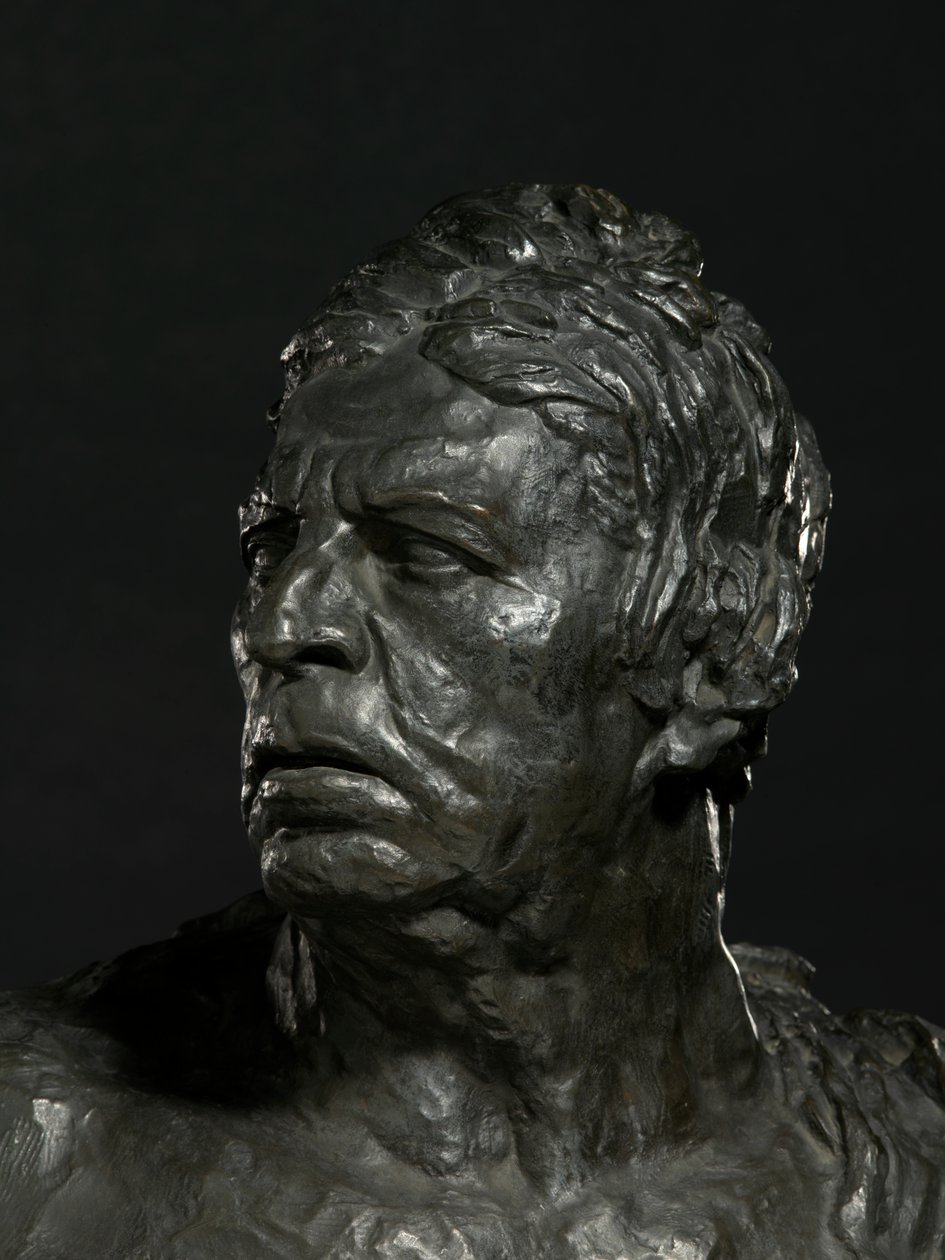 Busto de Ingres (bronze) (detalhe de 471055) de Emile Antoine Bourdelle