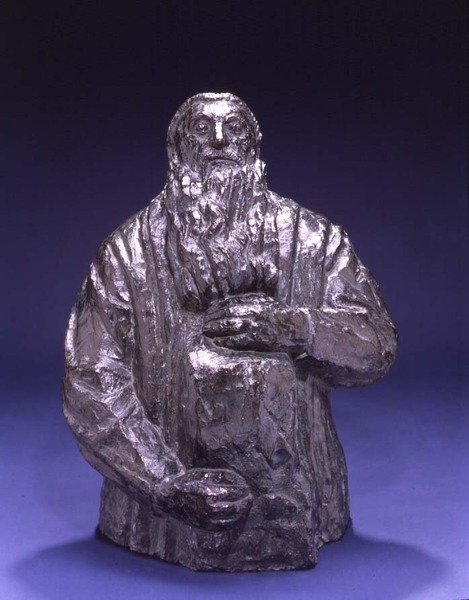 Retrato Busto de Rodin (1840-1917) após 1909 (bronze) de Emile Antoine Bourdelle