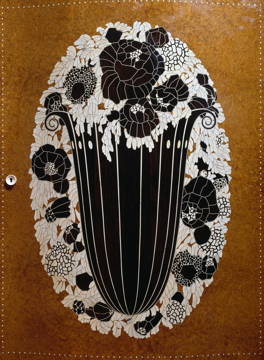 Armário de canto estilo Art Deco de Émile Jacques Ruhlmann