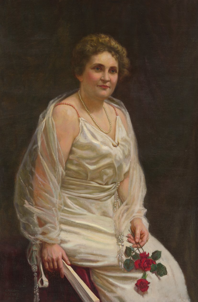 Edith Bolling Galt Wilson, 1924. de Emile Alexay