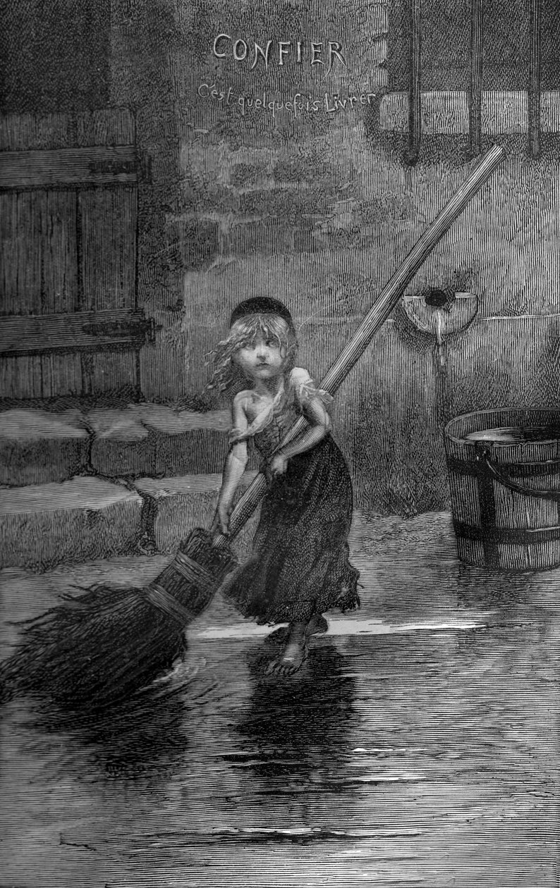 Cosette, ilustração de 