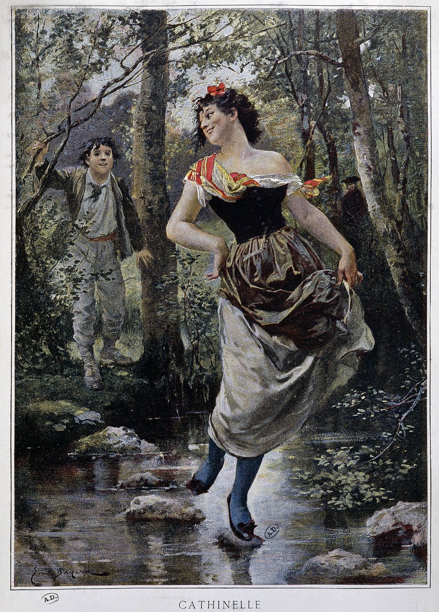 Cathinelle - por Bayard, início do século XX de Emile Antoine Bayard