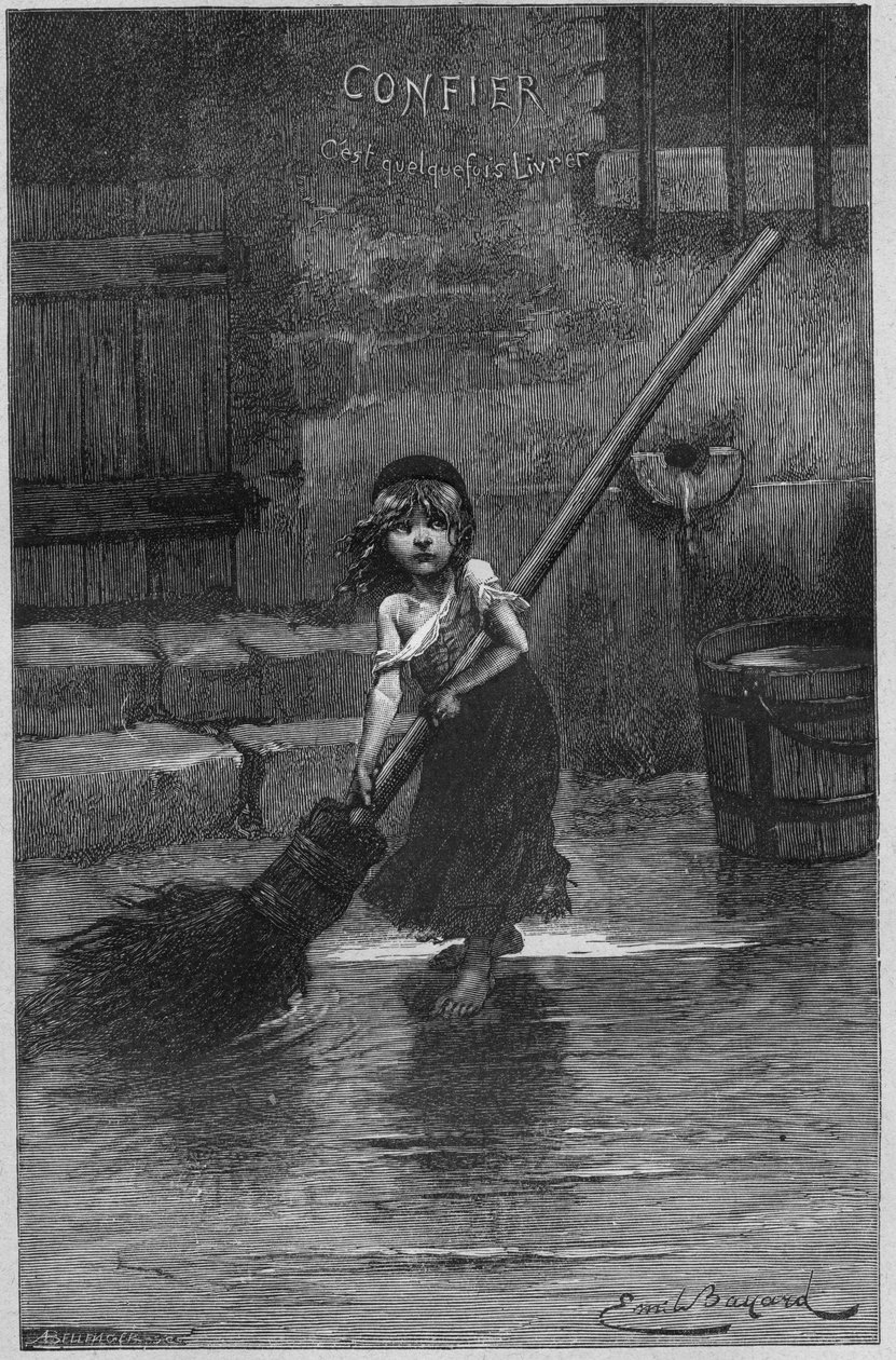 Cosette, ilustração de 