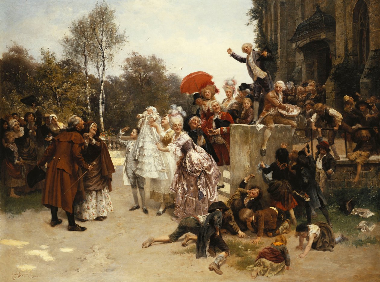 O batizado, 1863 de Emile Antoine Bayard