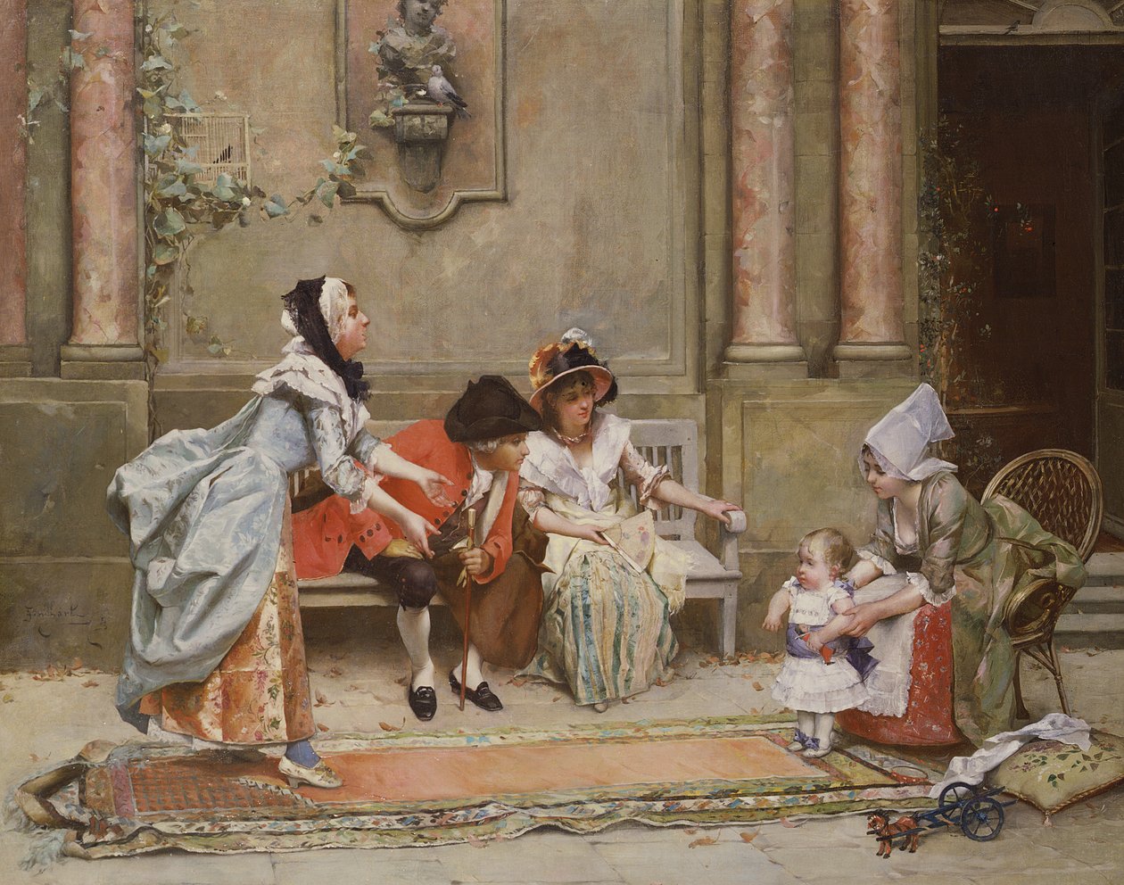 Os primeiros passos de Emile August Pinchart
