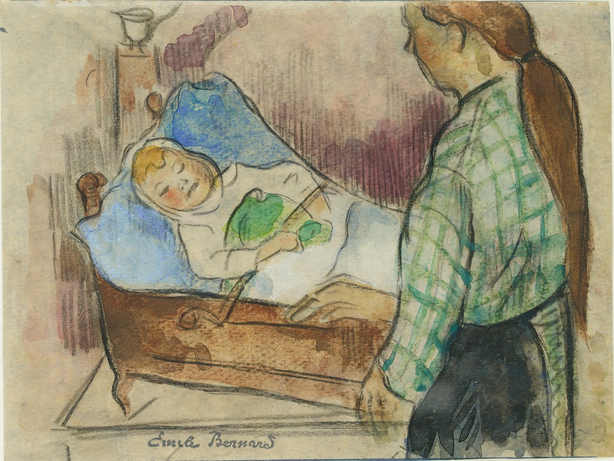 Hora de dormir de Emile Bernard
