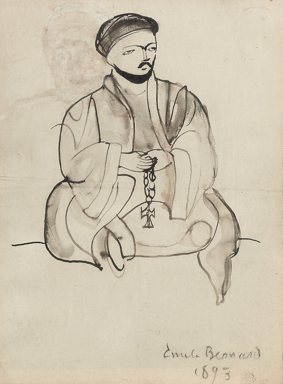 Padre copta, 1893 de Emile Bernard