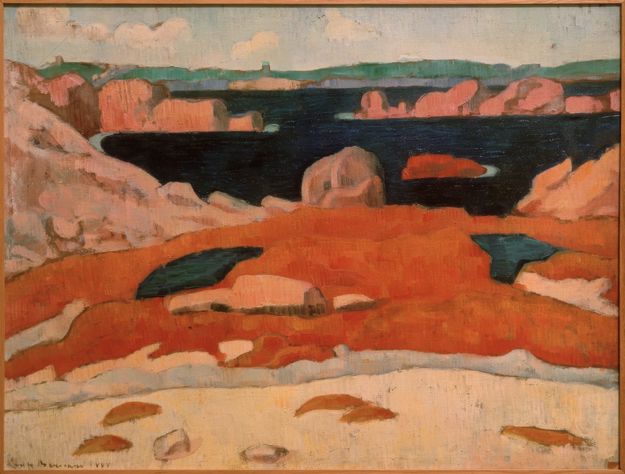 O lago selvagem, Saint-Briac de Emile Bernard