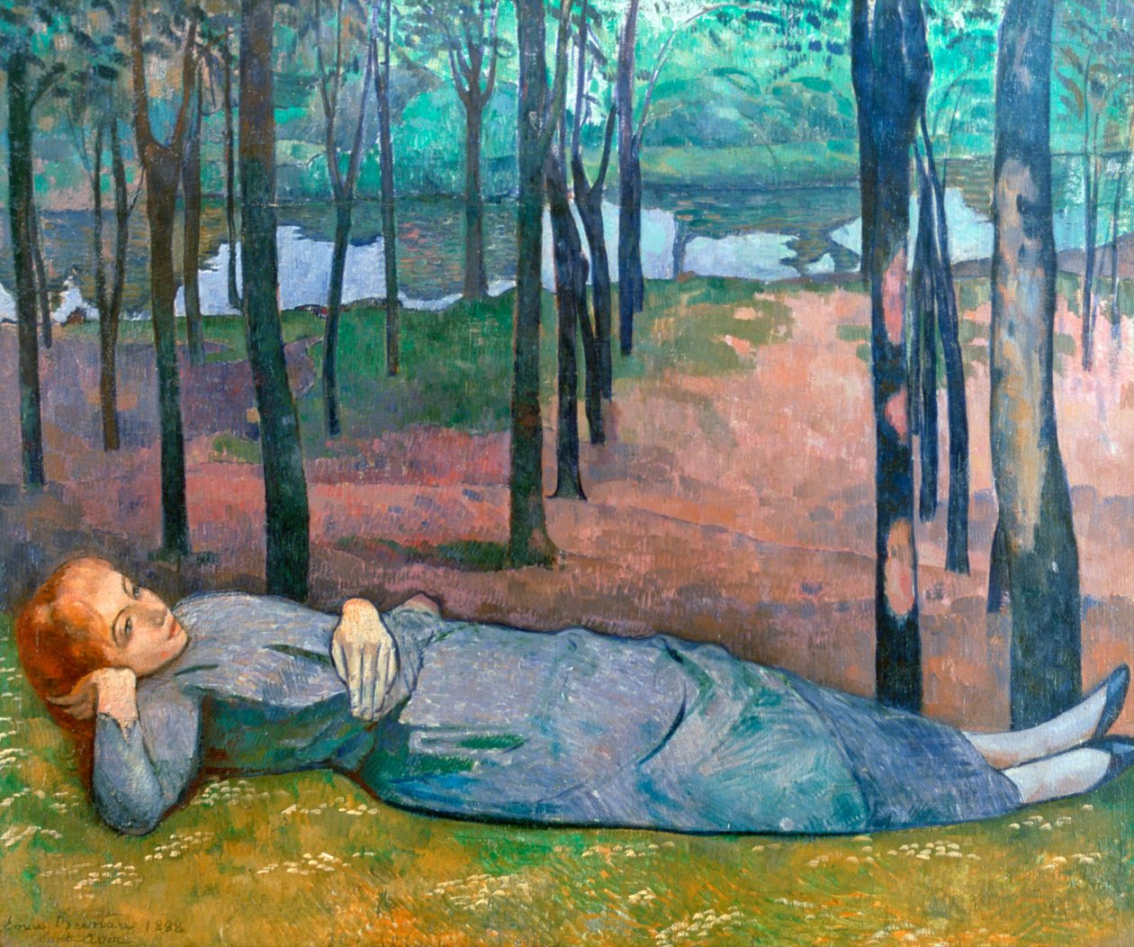Madeleine no Bois d&39;Amour, 1888 de Emile Bernard