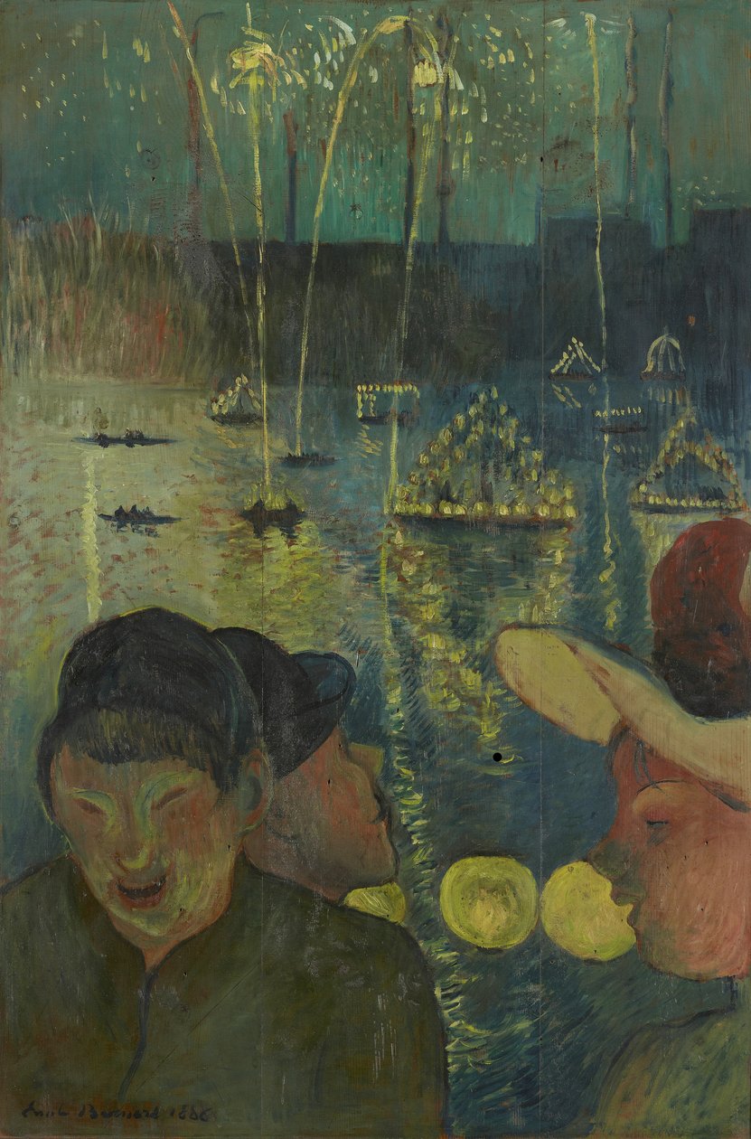 Festival da Noite, 1888 de Emile Bernard