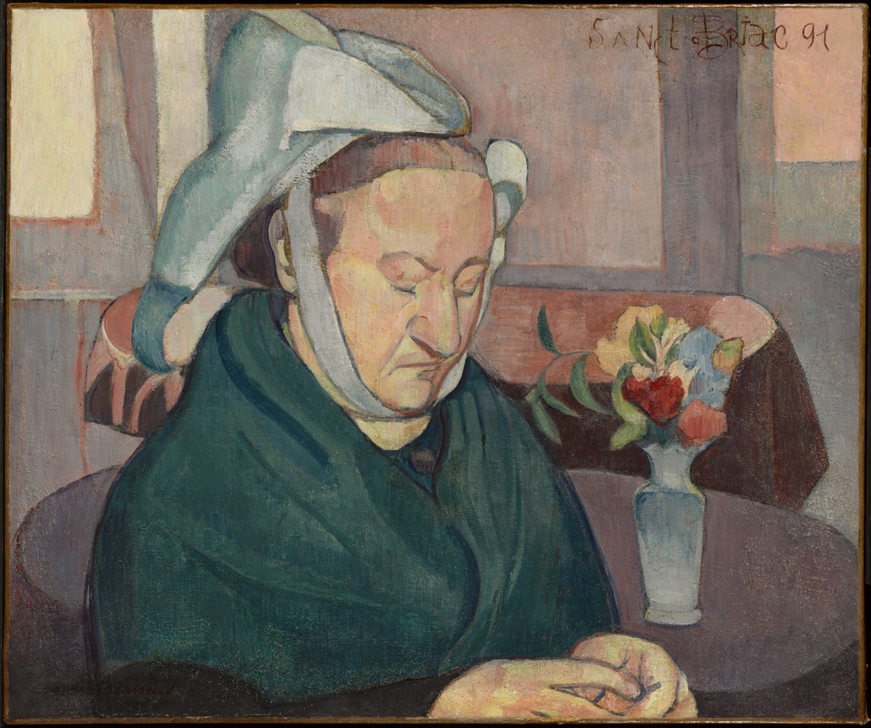 Retrato de Madame Lemasson de Emile Bernard