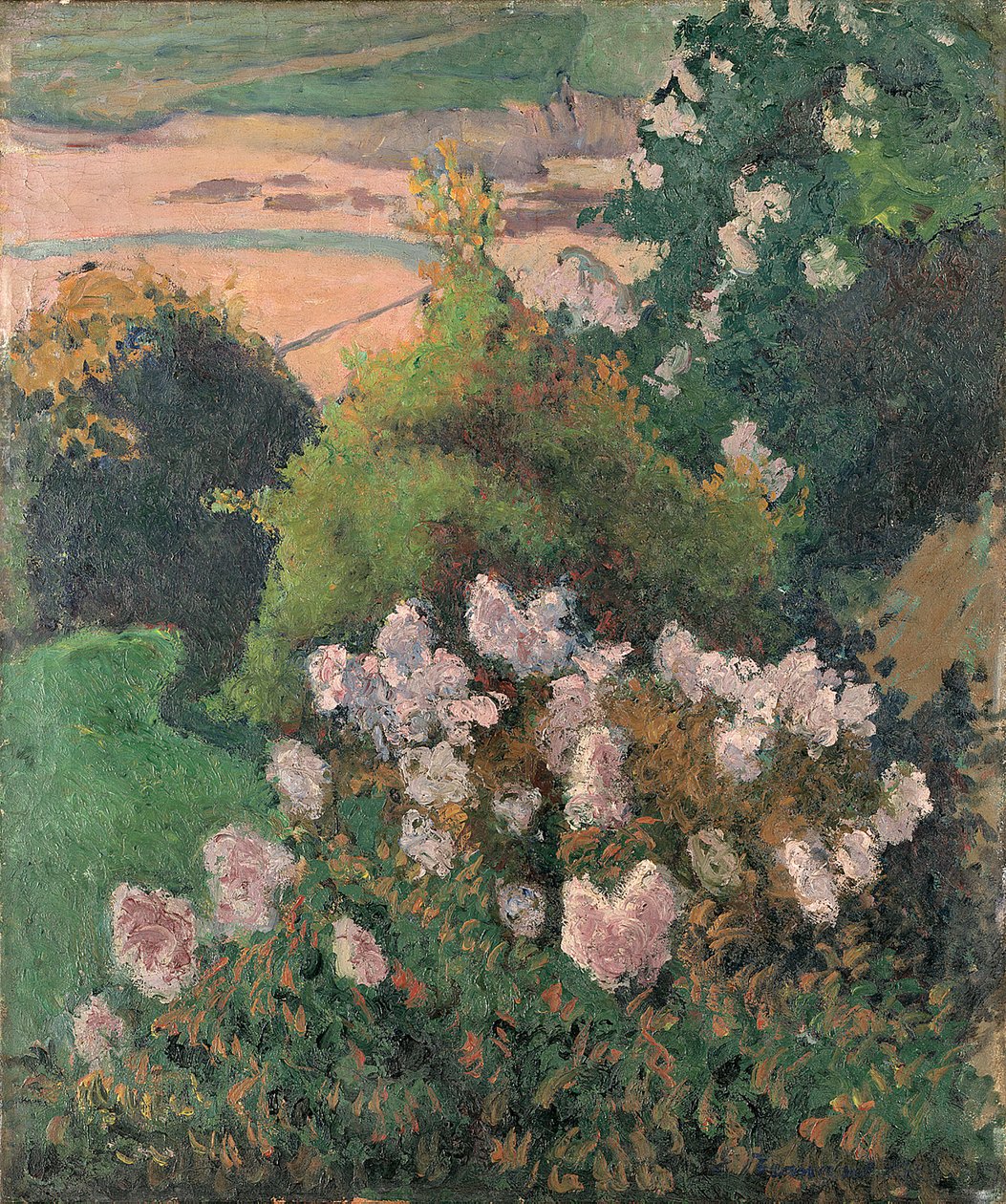 Paisagem de Saint-Briac, 1886 de Emile Bernard