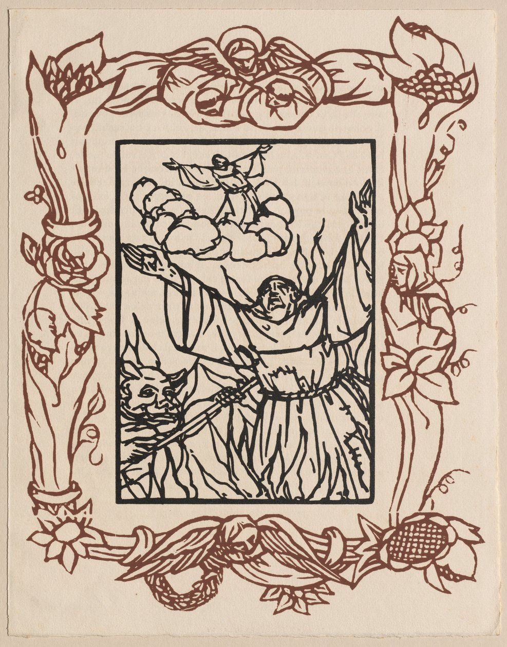 Pequenas Flores de São Francisco de Emile Bernard