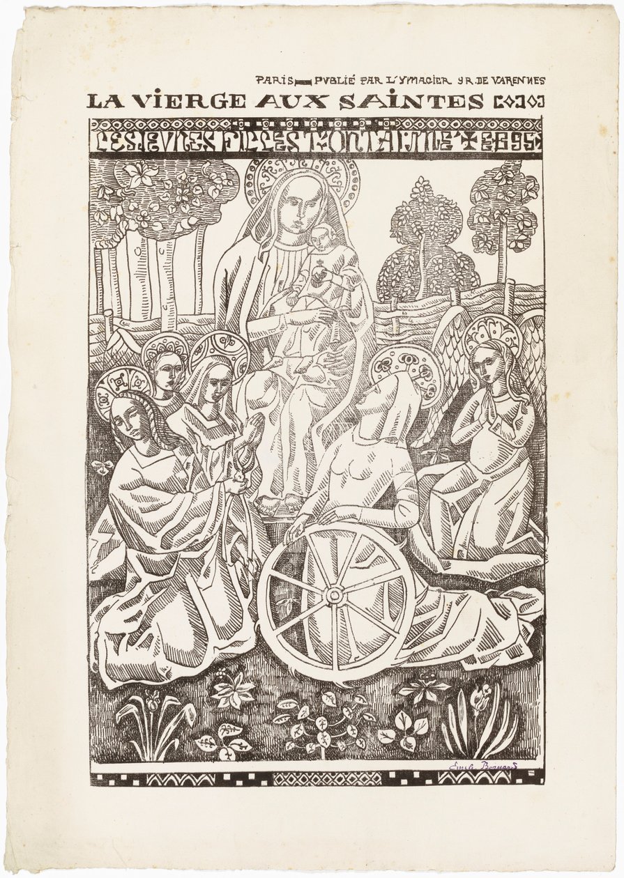 As Santas Virgens de Emile Bernard