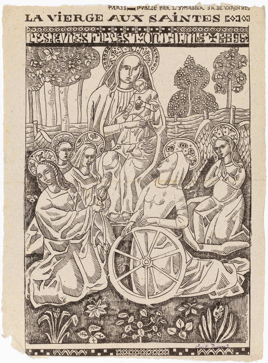 As Santas Virgens de Emile Bernard