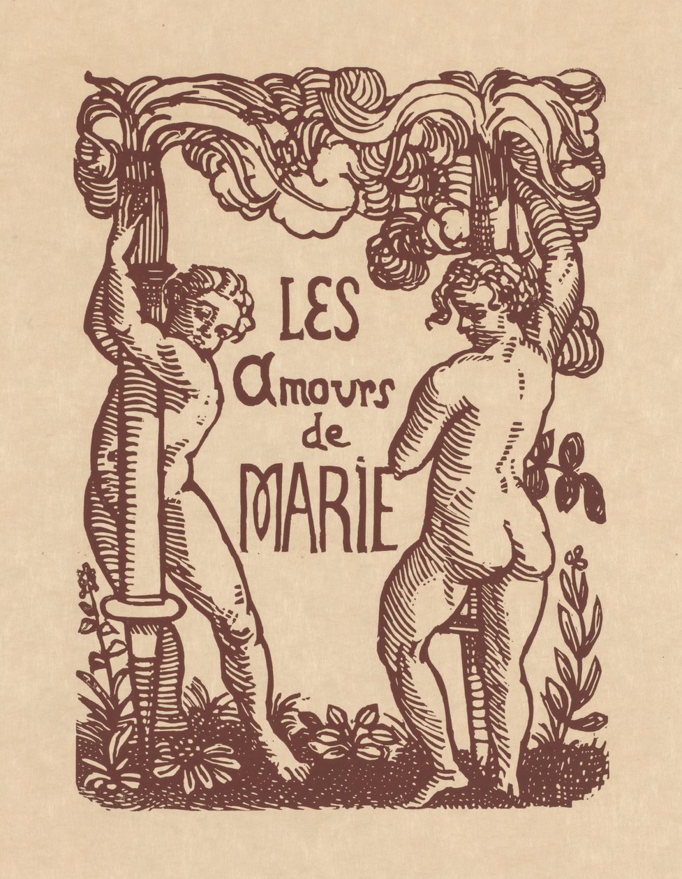 Os Amores de Pierre Ronsard: Os Amores de Marie de Emile Bernard
