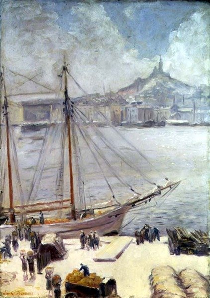 O Cais, Marselha de Emile Bernard