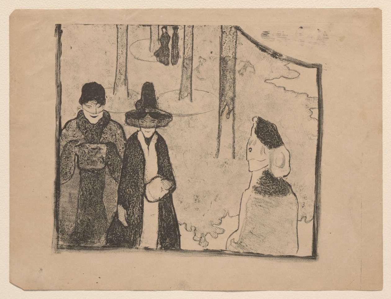 O passeio de Emile Bernard