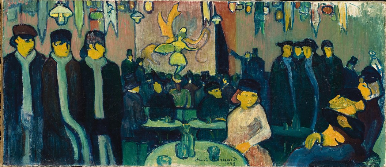 O Tabarin, ou Cabaré em Paris, 1888-89 de Emile Bernard