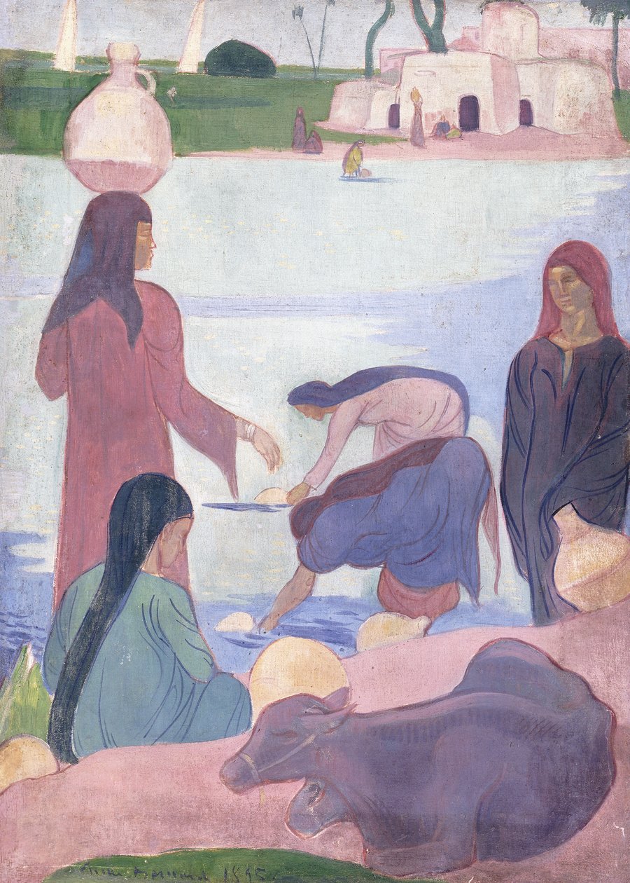 Os Portadores de Água, 1895 de Emile Bernard
