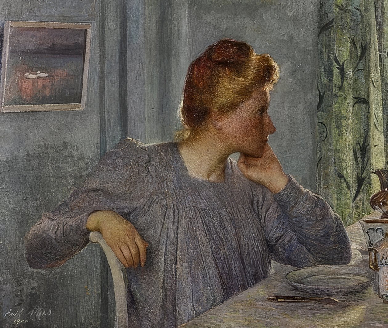 Mulher 1900 de Emile Claus