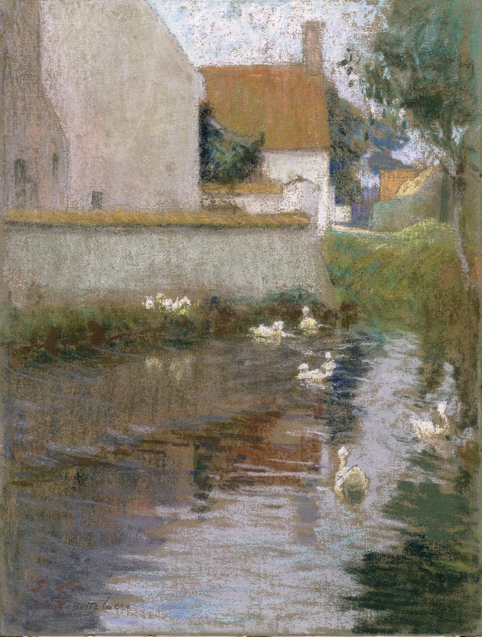 Vista de Bottelare de Emile Claus