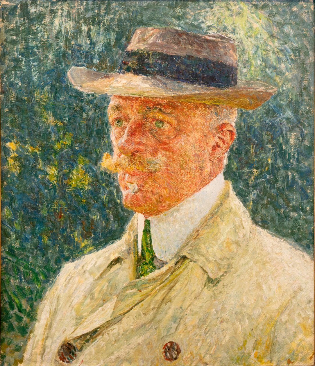 Retrato da Cyriel Buysse de Emile Claus