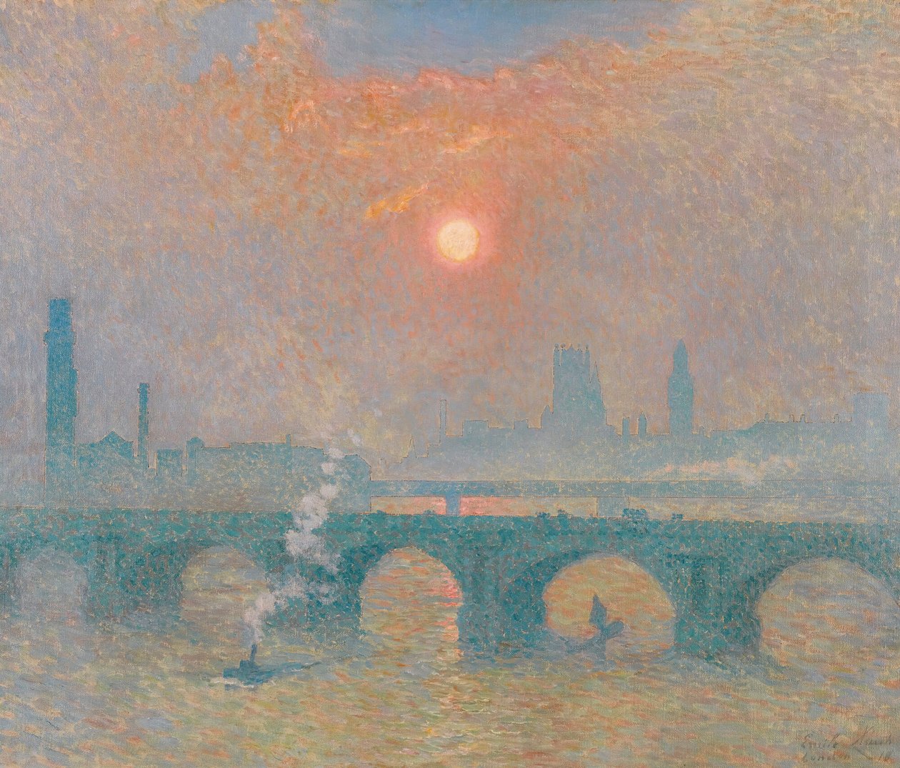 Ponte Waterloo de Emile Claus