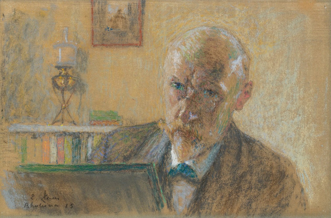 Autorretrato de Emile Claus